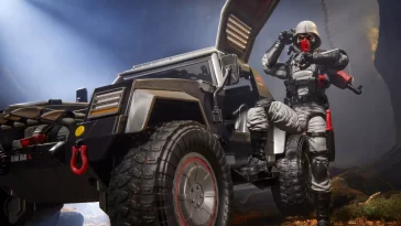 cobra stinger 4x4 attack vehicle, with driver!